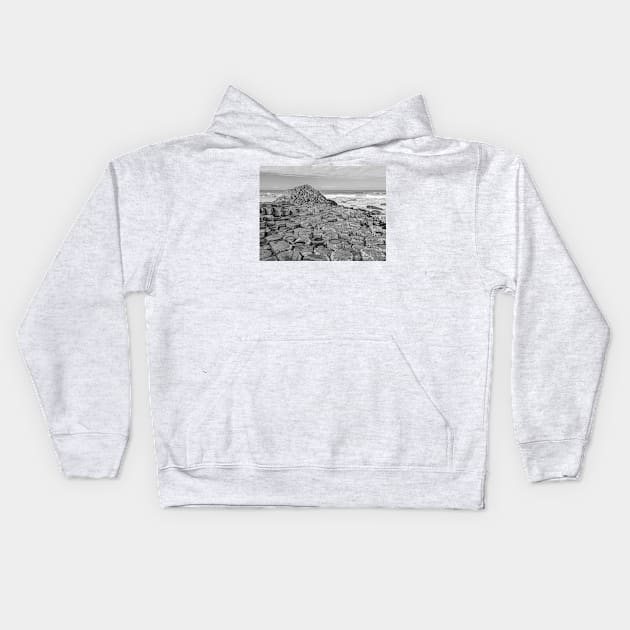 The Giant's Causeway, County Antrim, Northern Ireland Kids Hoodie by irishmurr